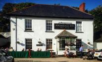 Angarrack Inn 17 July - The Sun comes out and so do many of our local friends and customers - a busy evening and All at a safe d